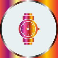 icono de vector de reloj de pulsera