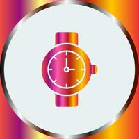 icono de vector de reloj de pulsera