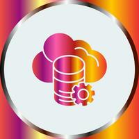 Cloud Data Vector Icon