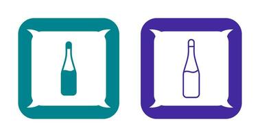 Champagne Bottle Vector Icon