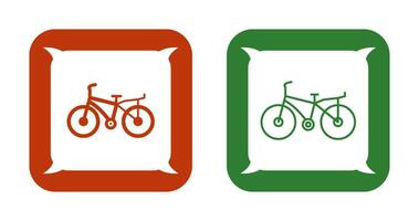 icono de vector de bicicleta