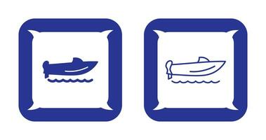 Speed Boat Vector Icon