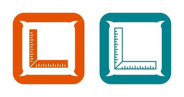 square Ruler Vector Icon