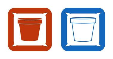 Plant Pot Vector Icon