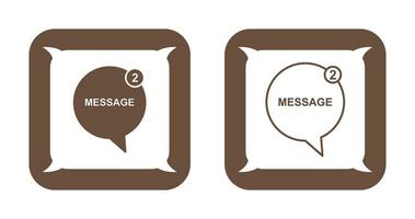 Message Bubbles Vector Icon