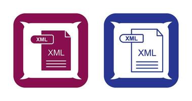 XML Vector Icon