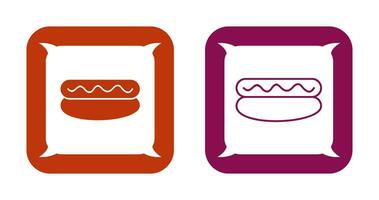 Hot Dog Vector Icon