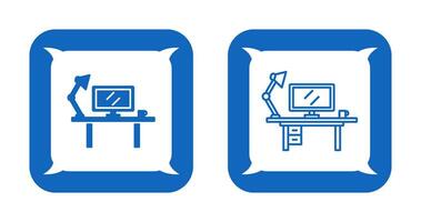 icono de vector de espacio de trabajo