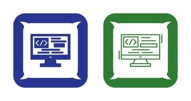 Coding Vector Icon