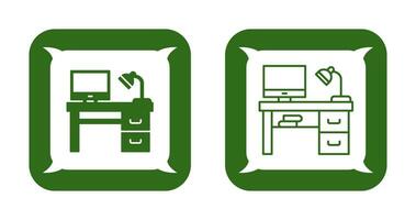 Desk Vector Icon