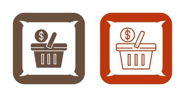 Shopping Basket Vector Icon