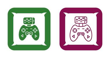 icono de vector de controlador de juego