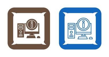 Computer Vector Icon