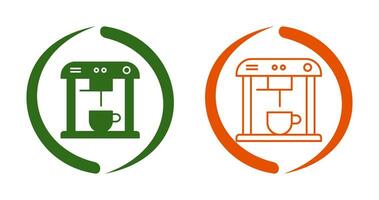 Unique Coffee Machine Vector Icon