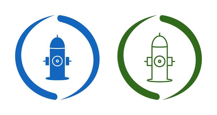 Unique Hydrant Vector Icon