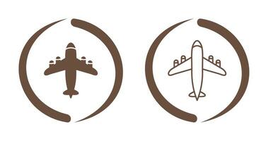 Flying Airplane Vector Icon