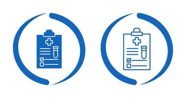 Medical Report Vector Icon