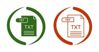 TXT Vector Icon