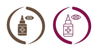 Eye Drop Vector Icon