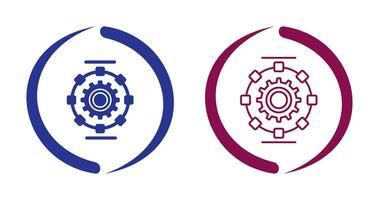 Automated Process Vector Icon