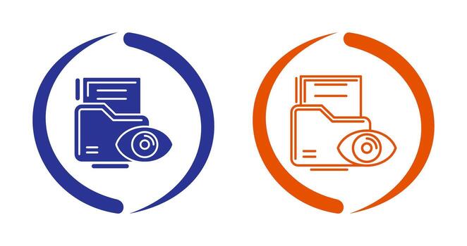 icono de vector de visualización de datos