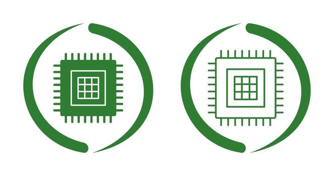 Processor Vector Icon