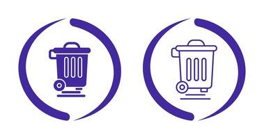 Dustbin Vector Icon