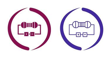 Resistor Vector Icon