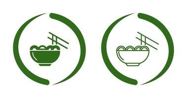 icono de vector de comida china