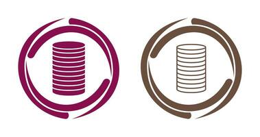 Stack of Coins Vector Icon