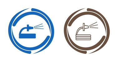 Unique Spraying Water Vector Icon