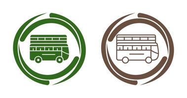 Double Bus Vector Icon