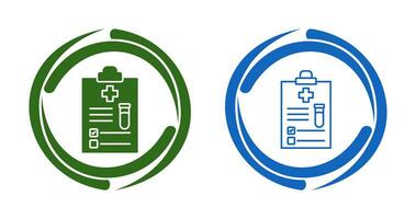 Medical Report Vector Icon