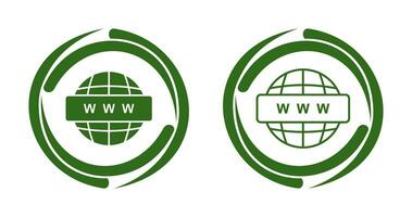 World Wide Web Vector Icon