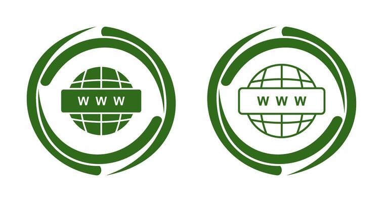 World Wide Web Vector Icon