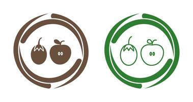 Fruits and VVegetables Vector Icon