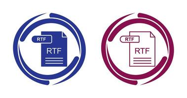 RTF Vector Icon