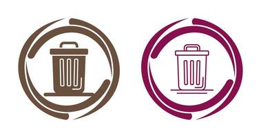 Trash Can Vector Icon