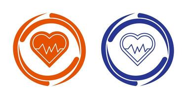 Heart Beat Vector Icon