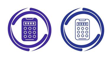 Pin Code Vector Icon