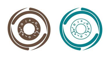 icono de vector de donut