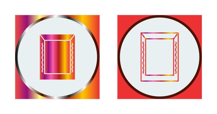 Unique Frame Vector Icon
