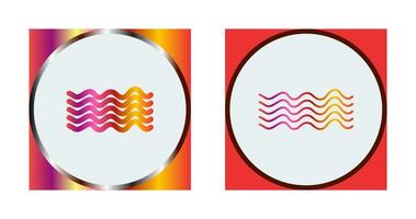 Magnetic Waves Vector Icon