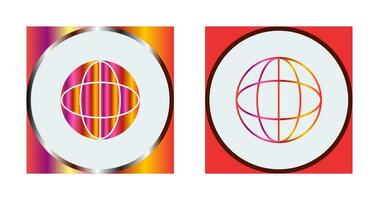Unique Globe Vector Icon