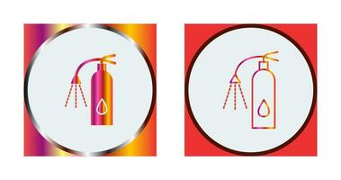 Unique Using Extinguisher Vector Icon
