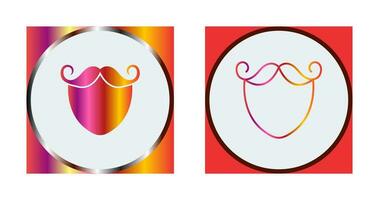 Beard and Moustache Vector Icon