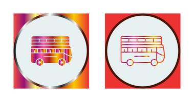 Double Bus Vector Icon