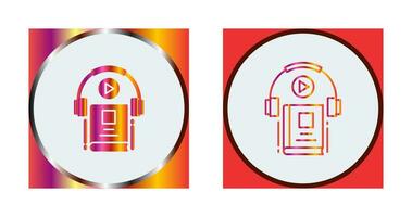 Audio Book Vector Icon