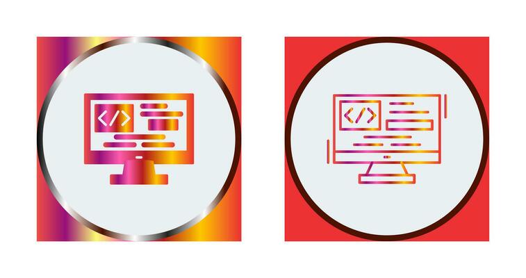 Coding Vector Icon