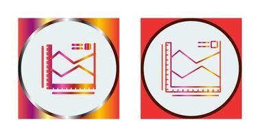 Spline Chart Vector Icon